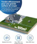 Tondeuse robot Ecovacs Goat G1-800G gris – MPB12 – Image 2