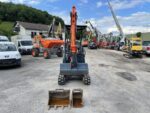 Mini-Pelle Hitachi ZX 17U-2 d’Occasion (2013) – 1,8T avec Moteur Yanmar et 3 Godets