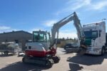 Mini Pelle d’Occasion Takeuchi TB250-2 – 5,1T, 2020, 1.174h, Moteur Yanmar 29,1 kW