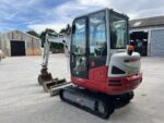 Takeuchi TB230 2020 – Mini Pelle 2,9T avec 2.049h, Moteur Yanmar 18,2 kW – Image 3