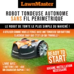 Robot-tondeuse Lawnmaster VRM16/24 – autonomie intelligente pour pelouses – Image 5