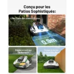 Robot-tondeuse YUKA Mini 500 – pour pelouses jusqu’à 500 m² – Image 4